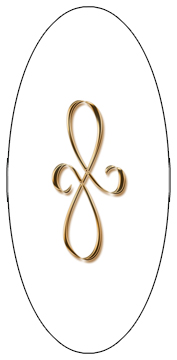 DG5000-601-BZ-WT Bronze Scroll White